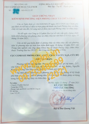 kiệm định cửa kính chống cháy 2021