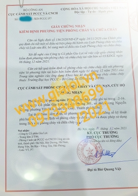 Kiểm định vách kính chống cháy 2021