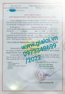 Kiểm định kính chống cháy 2022