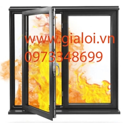 cửa nhôm kính chống cháy EI30 phút